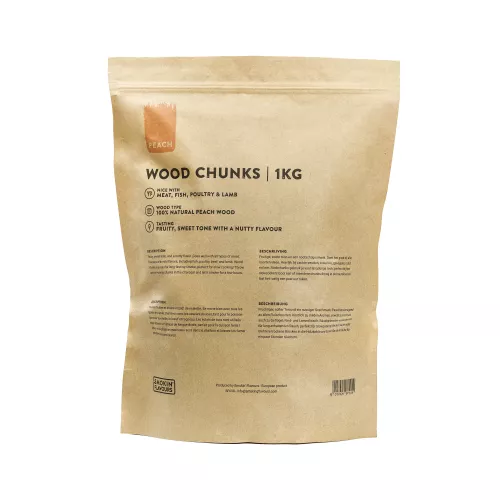 Smokin' Flavours Rookchunks Perzik 1 KG