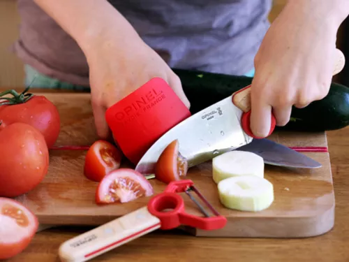 opinel Kinderkeukenset Opinel Le Petit Chef 3-delig Rood (30OP1746.3)