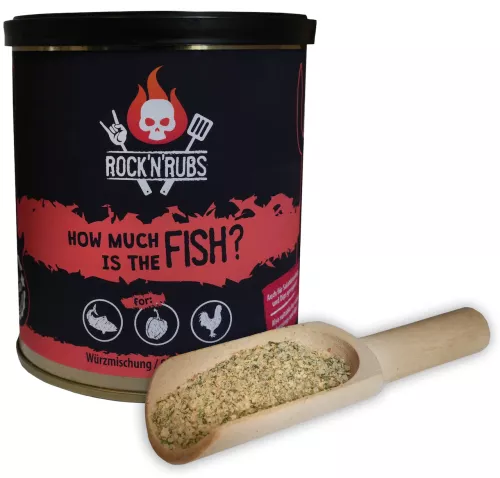 Rock'N'Rubs How much is the Fish? 180 gr