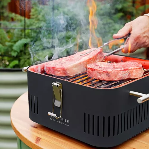 Everdure Everdure Cube 360 Houtskool Barbecue Zwart met Gereedschapset (HBCUBE360B)