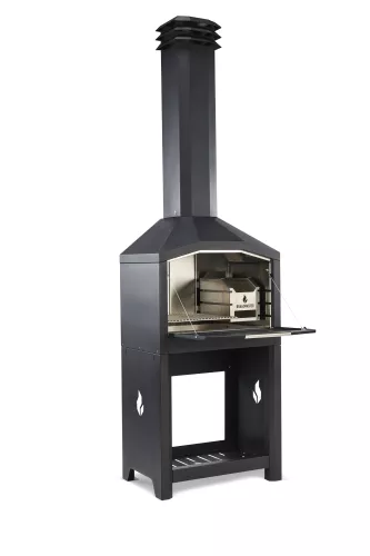 Braaimaster Braaimaster Vrijstaand single Black (FS1B)