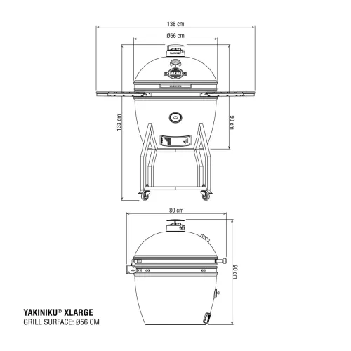 Yakiniku YAKINIKU XLARGE Kamado compleet (220019)