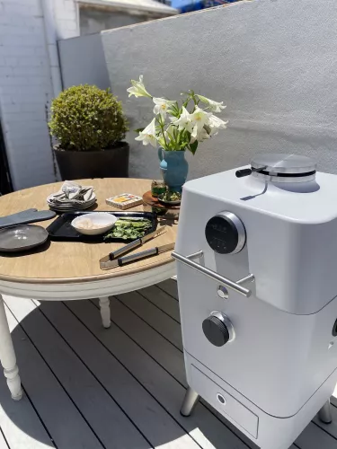 Everdure Everdure 4K Houtskool Barbecue Wit (HBCE4KSEU)