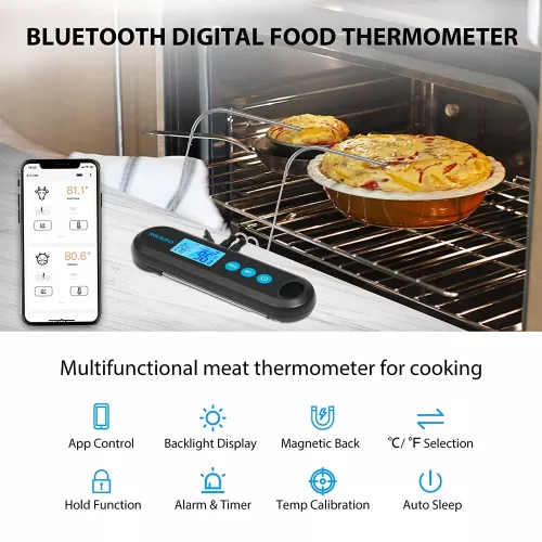 Inkbird BBQ Thermometer Inkbird Bluetooth Food Thermometer IHT-2PB (IHT-2PB)