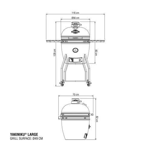 Yakiniku YAKINIKU LARGE Kamado solo basic (190001)