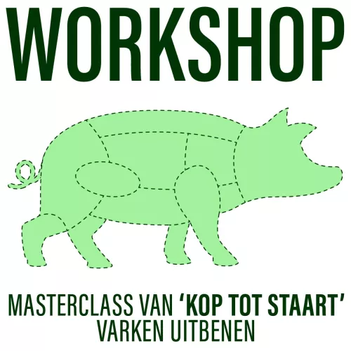 Masterclass van ‘Kop tot Staart’ Varken uitbenen