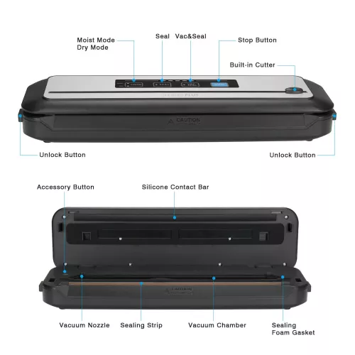 Inkbird BBQ Thermometer Inkbird INK-VS01 vacuum sealer (INK-VS01)