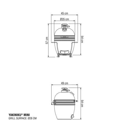 Yakiniku YAKINIKU MINI Kamado basic (110001)