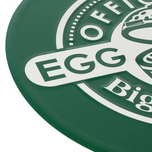 Big Green Egg Big Green Egg rond groen wandbord - Official Egghead (BGE-118820)
