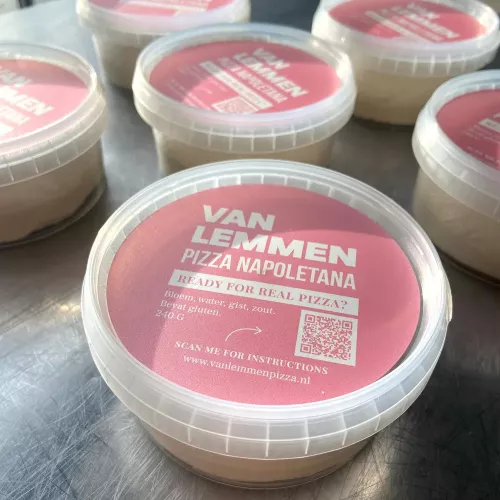 Van Lemmen Van Lemmen Napolitaanse Pizzabollen Kant En Klaar 240 g (12381)