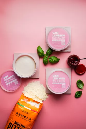 Van Lemmen Van Lemmen Napolitaanse Pizzabollen Kant En Klaar 240 g (12381)