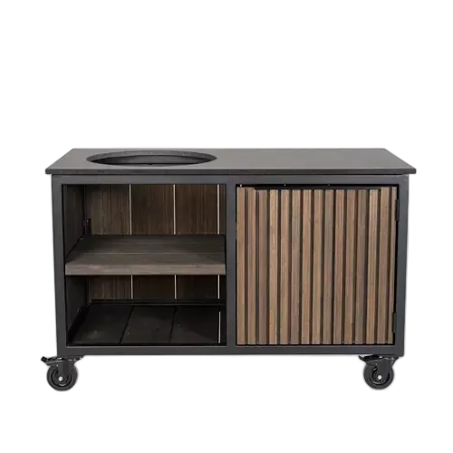 Fraaii Buitenkeuken Bamboo Graphite Rhombus Storage XL