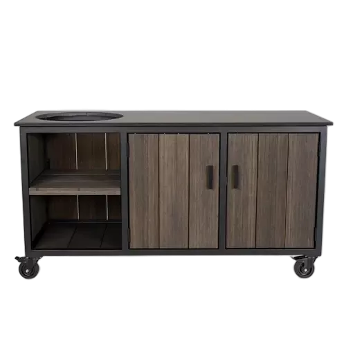 Fraaii Buitenkeuken Bamboo Graphite Inferno