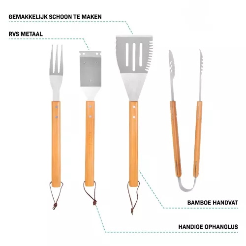 Auplex BBQ Tool set (AU-BTS)