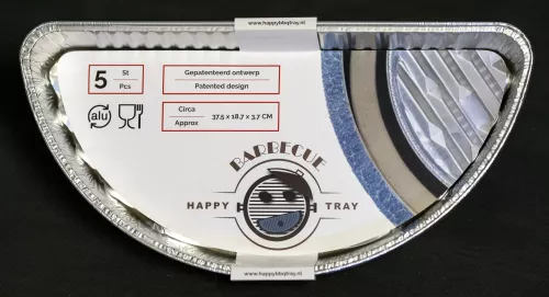 happy barbecue tray Happy Barbecue Tray Aluminium bakken (HBT L-110)