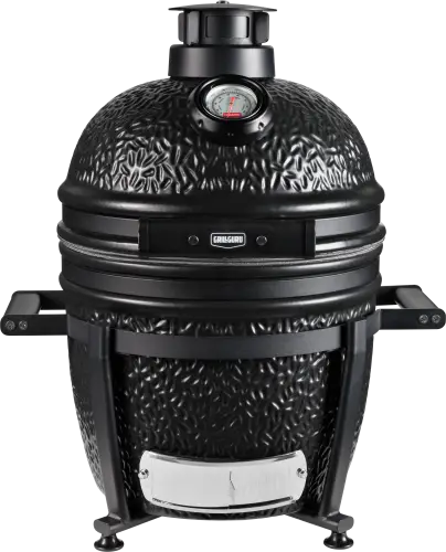 Grill Guru Prime Satin Black Compact Kamado