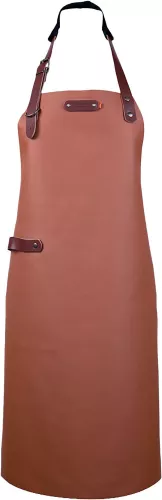 Xapron Xapron Bovine Schort Cognac Leer Nekband (Medium)  (SA390111-74)