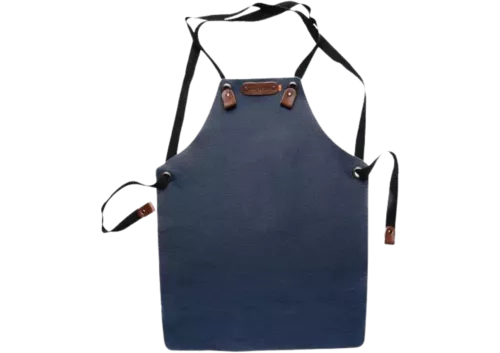 Xapron Bovine Schort Kinderen Navy Blue Leer