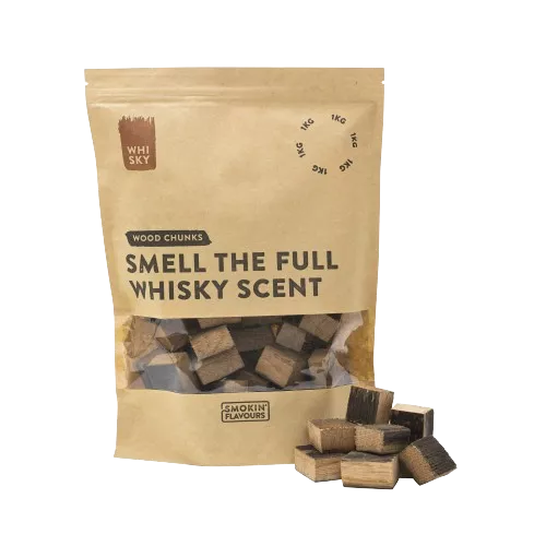 Smokin' Flavours Rookchunks 1 KG whisky vaten