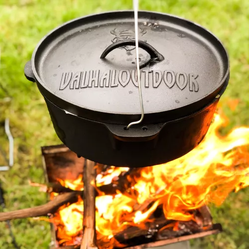 Valhal Outdoor Valhal Dutch Oven Braadpan Gietijzer 6,1 Liter (VH6.1L)