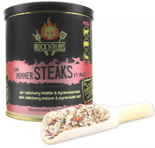 Rock'N'Rubs The Winner Steaks It All 140 gr