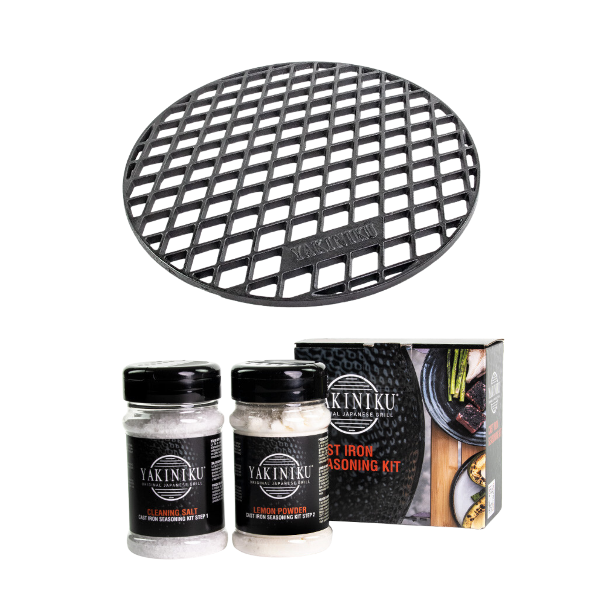 YAKINIKU Gietijzeren rooster | MEDIUM met GRATIS seasoning kit