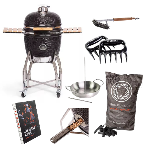 YAKINIKU LARGE Kamado Compleet Startersset
